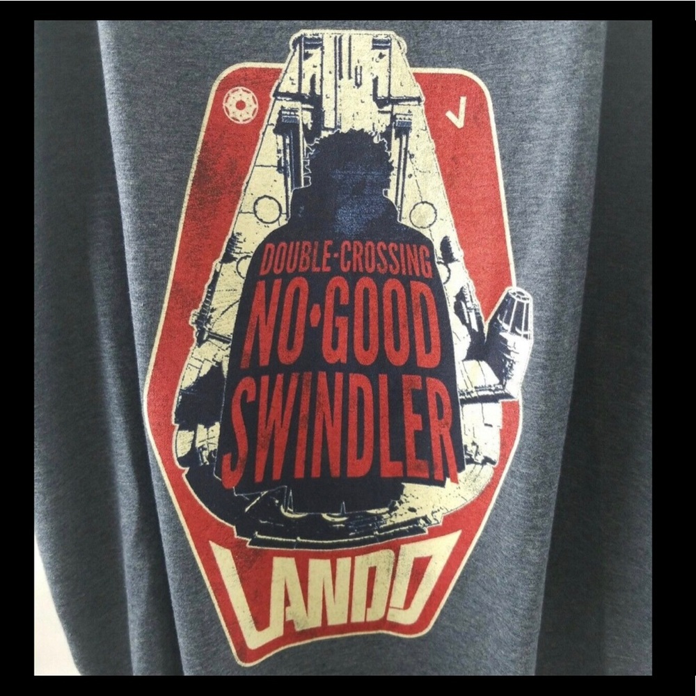 🛰NWT STAR WARS Solo Calrissian Swindler Shirts🛰 - Picture 6 of 6